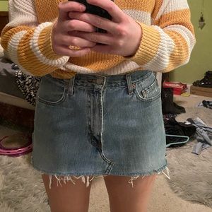 Levi’s Denim Mini Skirt
